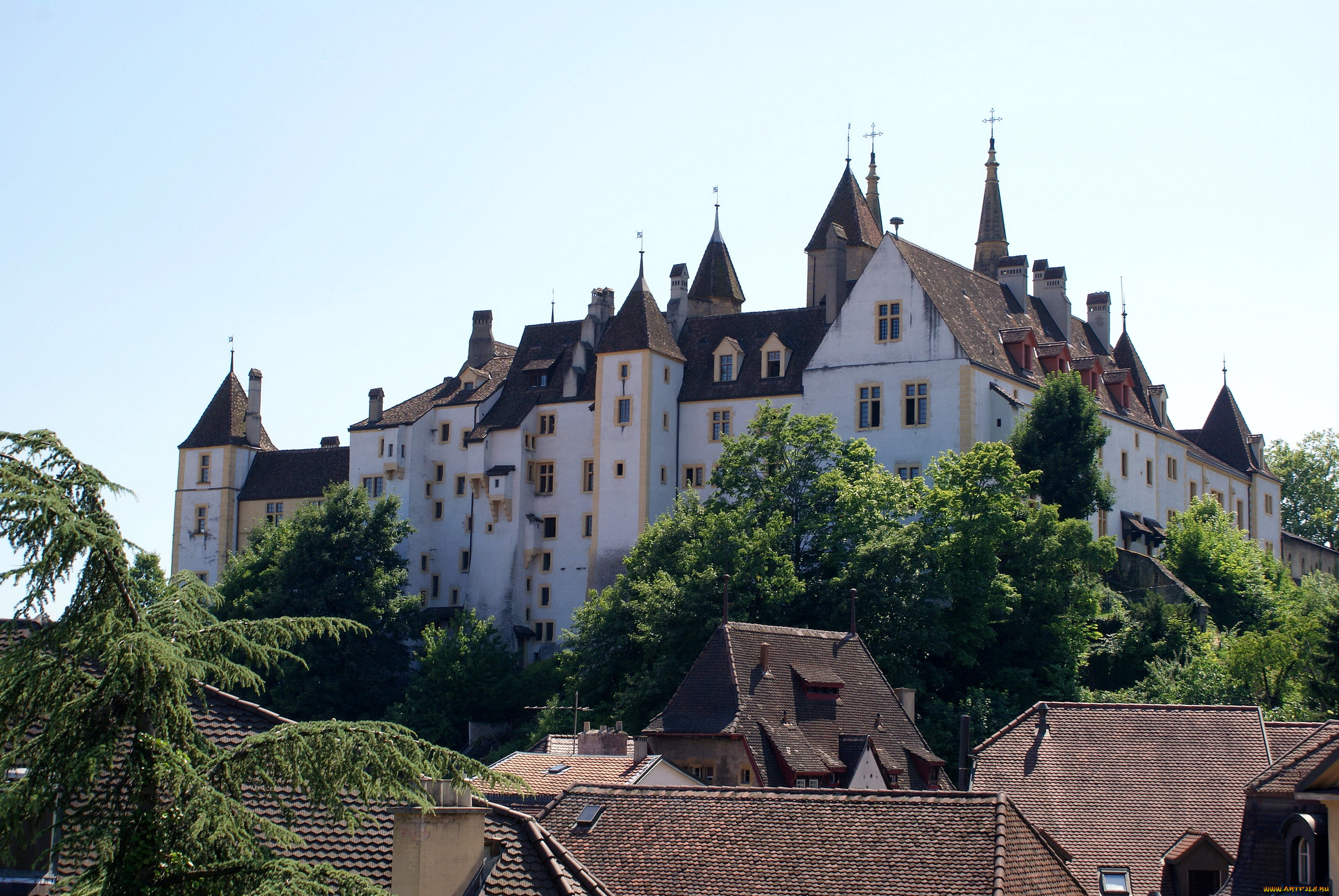 castle, neuchtel, , , , , 